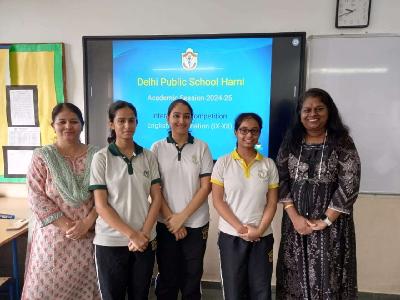SECONDARY INTERHOUSE COMPETITIONS 2024-25