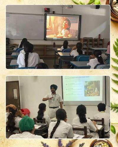 Classes III–V explored Ayurveda