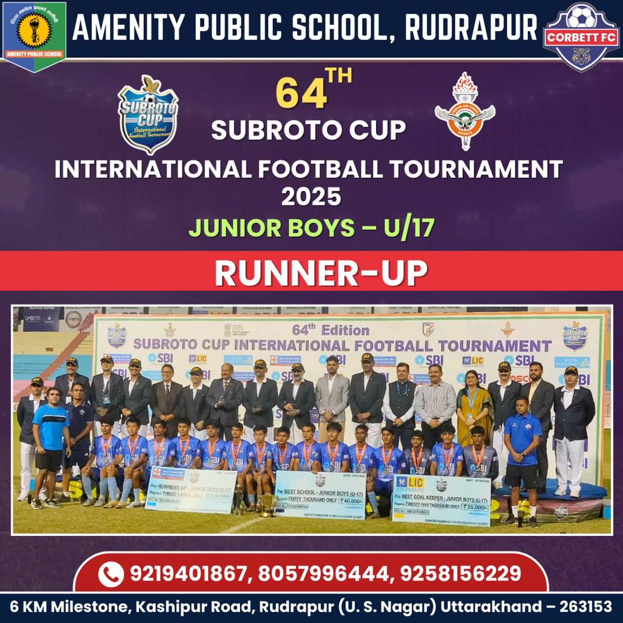 Corbett FC International football School