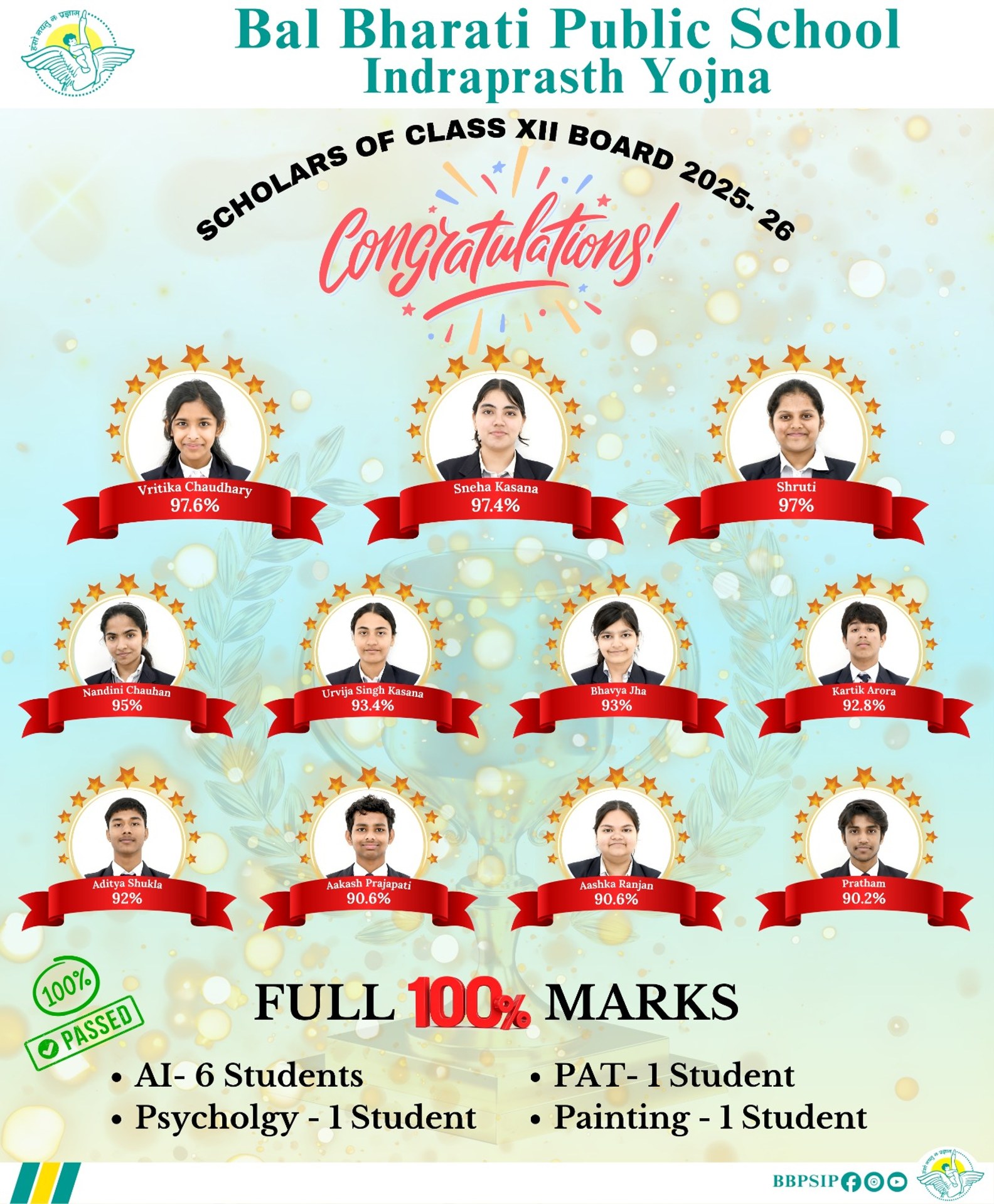 <p>CLASS XII Board Result</p>

<p>2026-27</p>