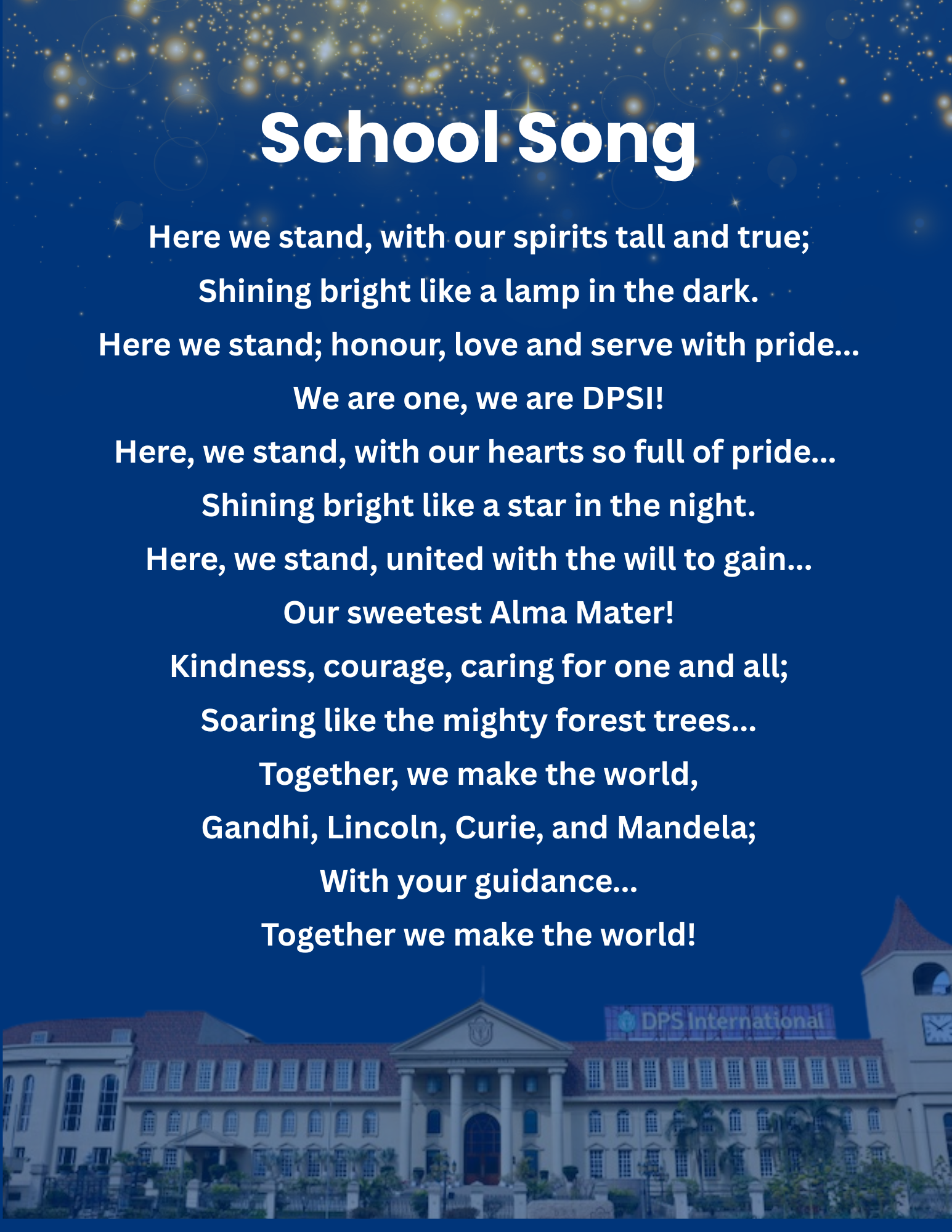 DPSI Gurgaon | Flagship IB School of DPS Society