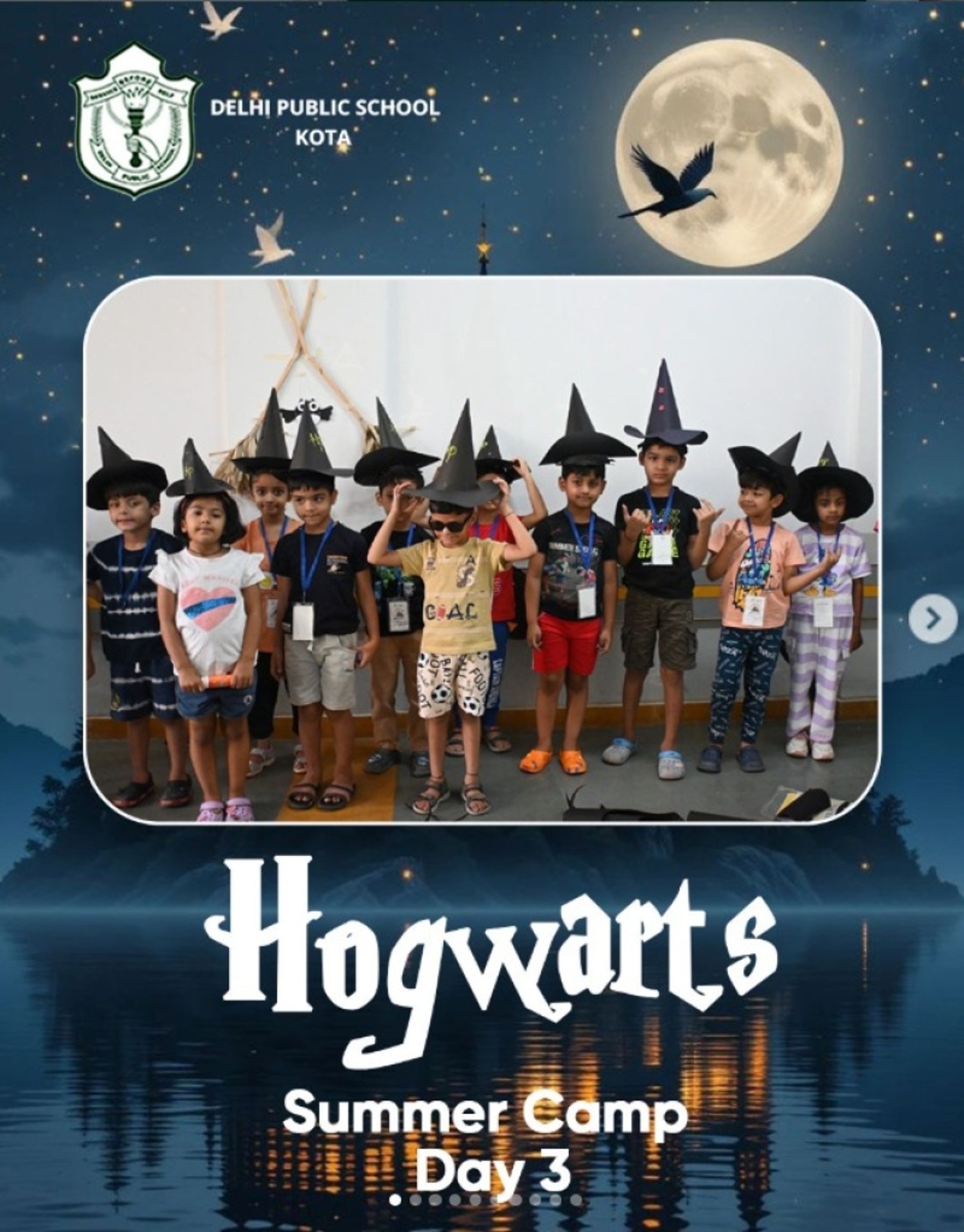 Hogwarts Day 3 of Summer Camp at DPS Kota