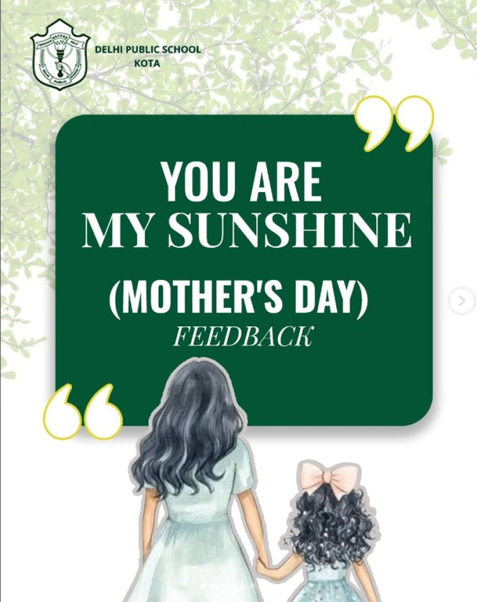 Feedback on our Mother’s Day event