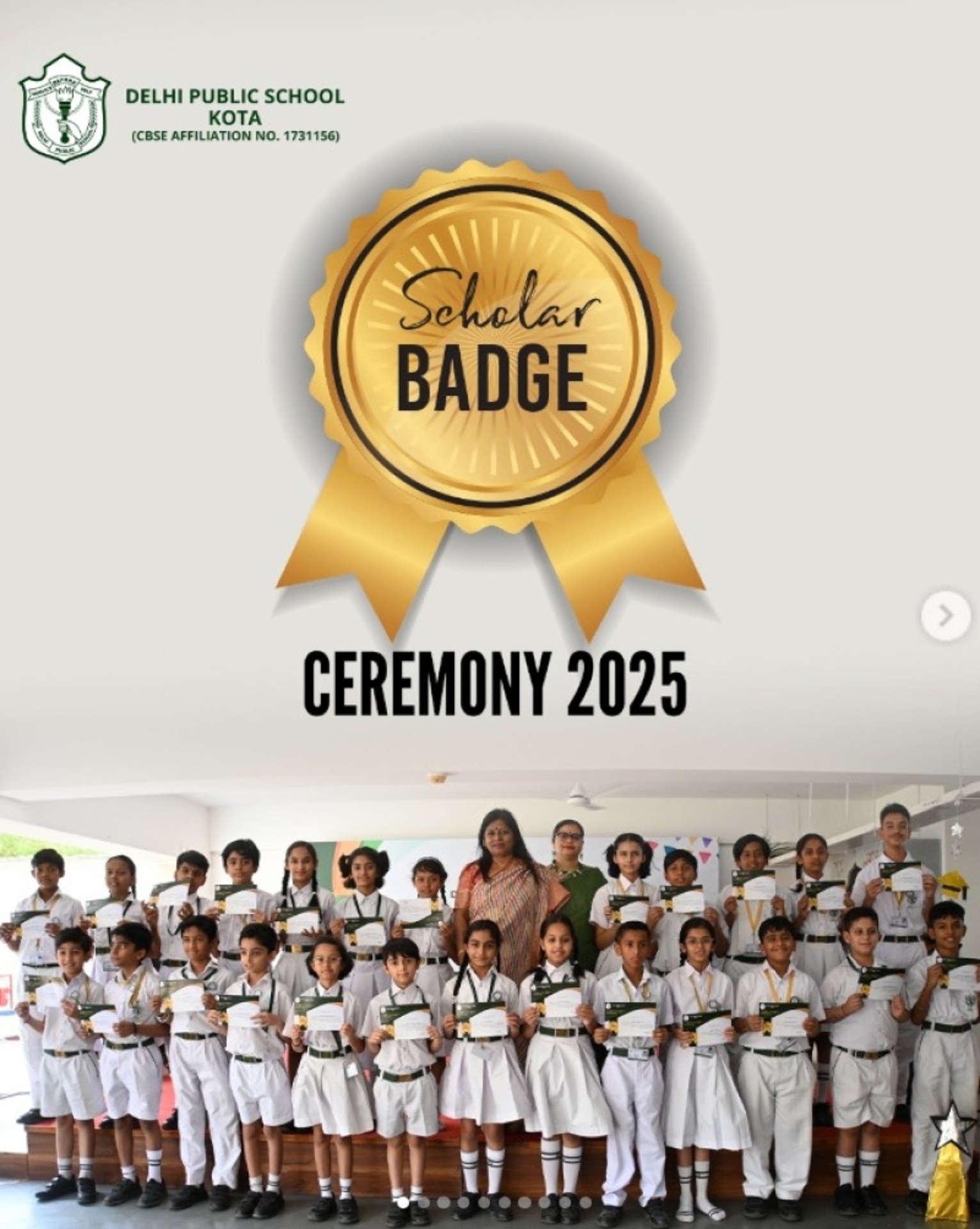 Scholar Badge Ceremony 2025