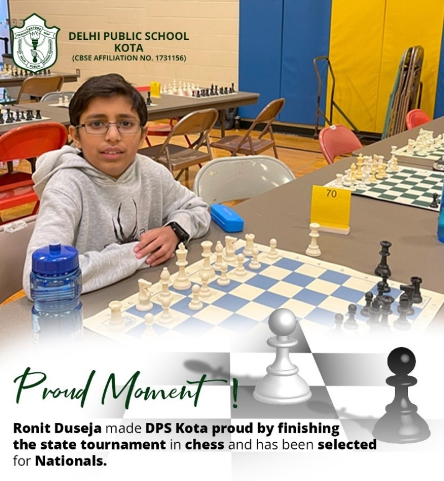 Proud Moment- Ronit National Selection