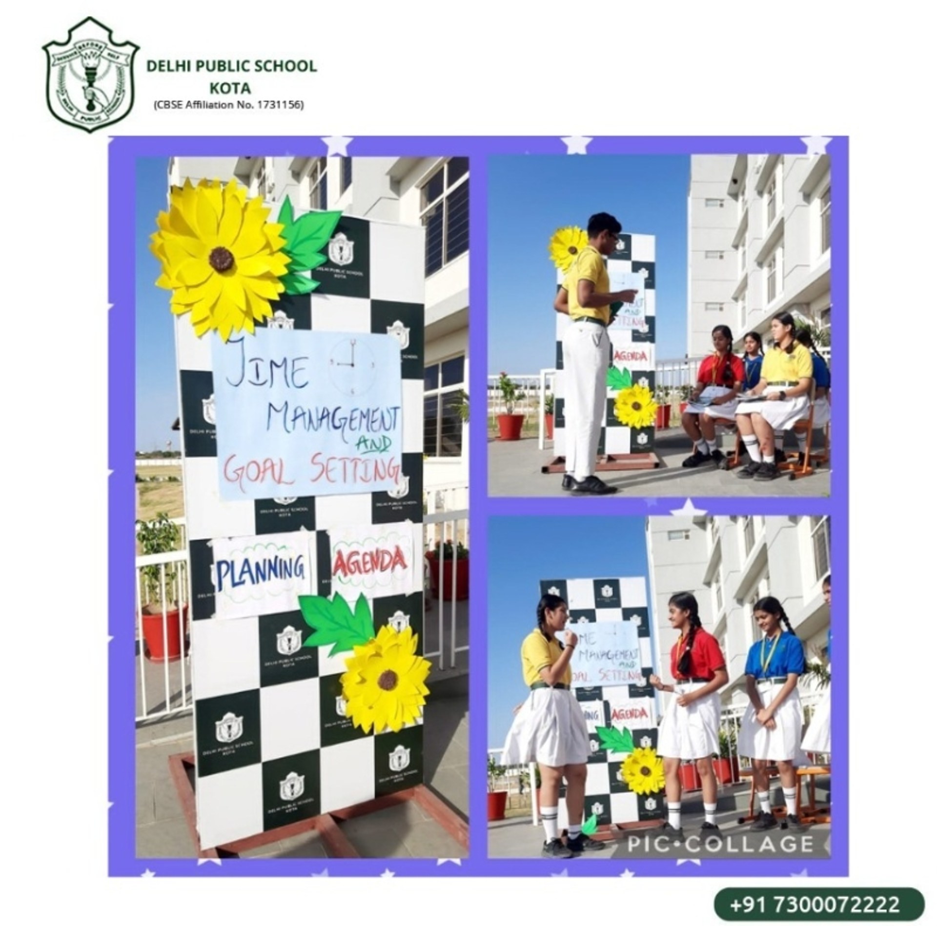 Special Assembly Conducted by Class X on Time Management And Goal Setting
