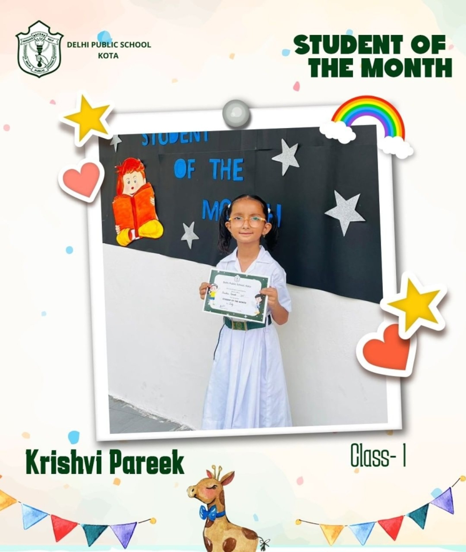 Student of the Month- April 2023