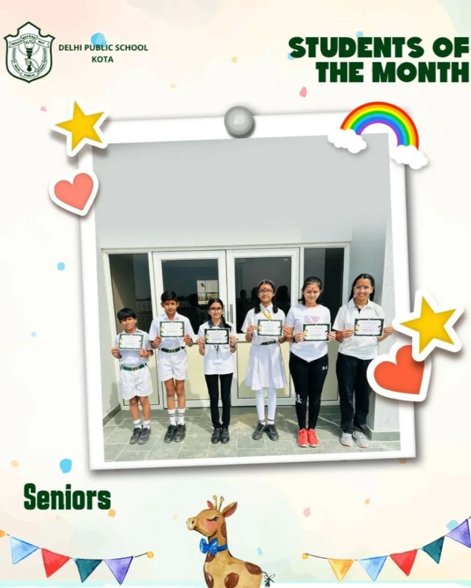 Student of the Month of April