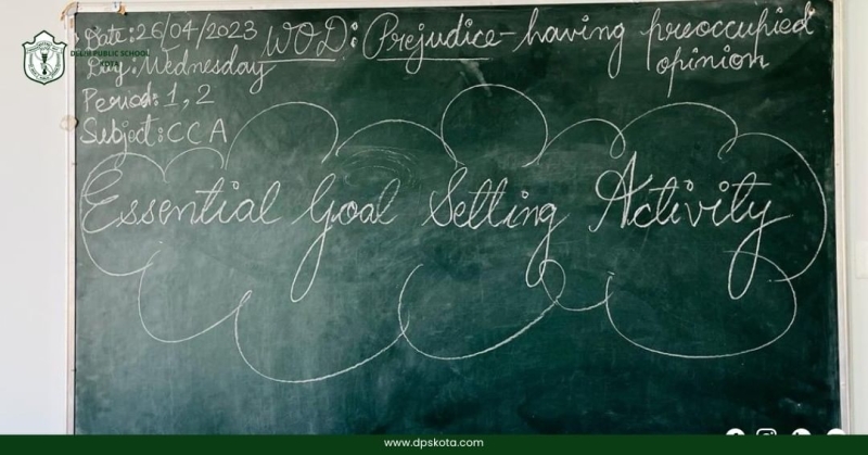 Glimpses of Goal Setting