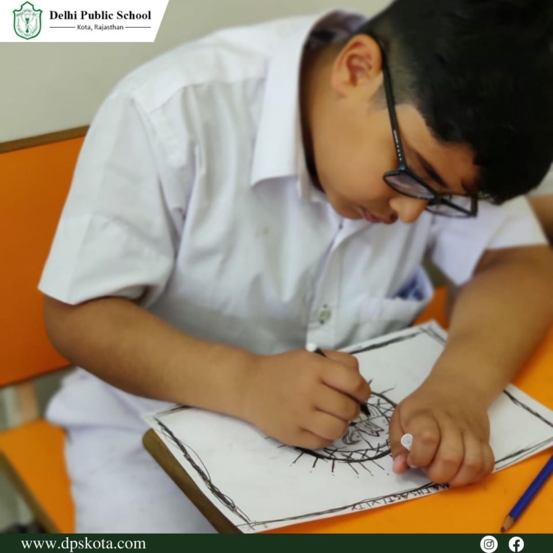 Mandala Art making using Roman Numerals
