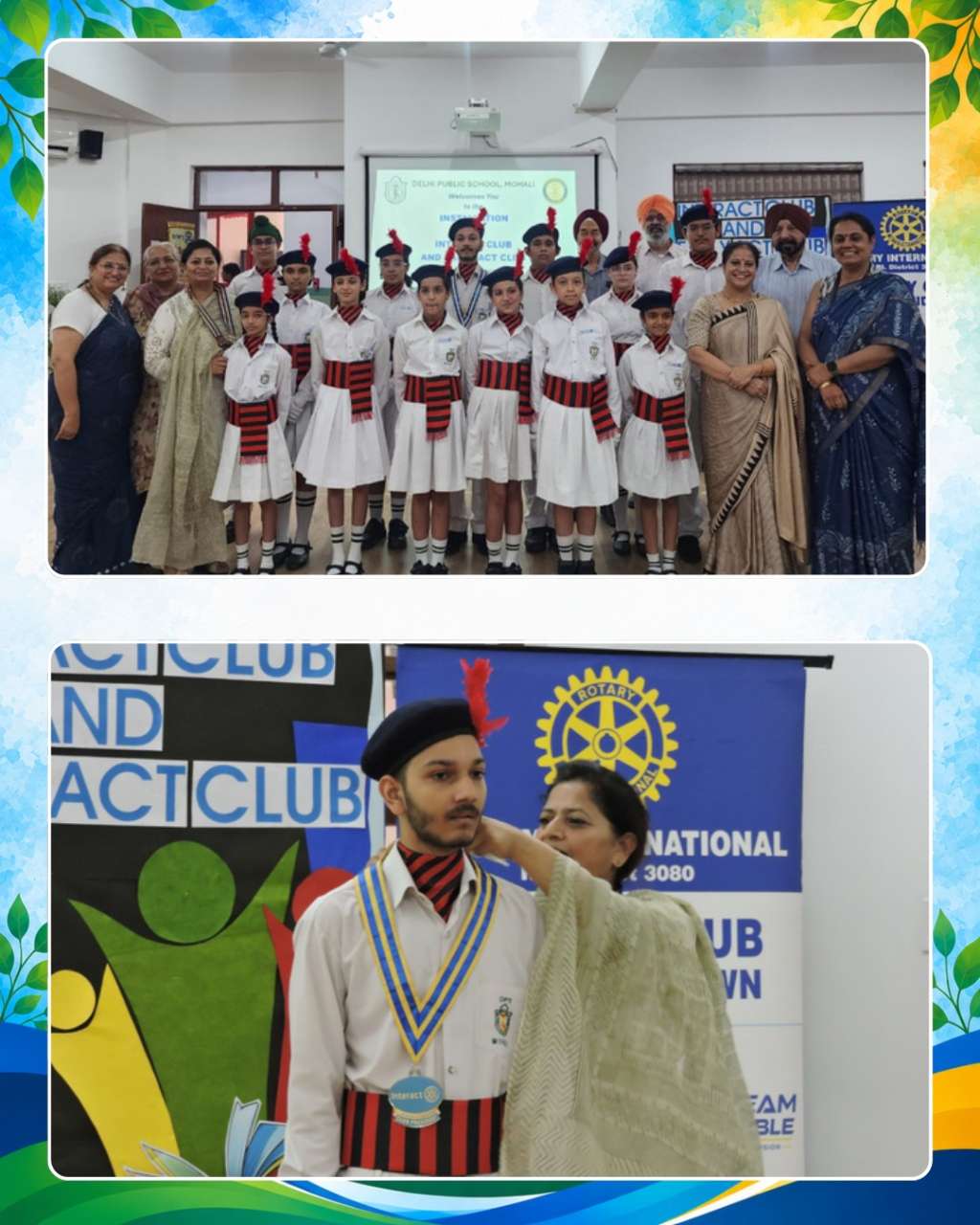 Installation Ceremony of the Interact and EarlyAct Clubs