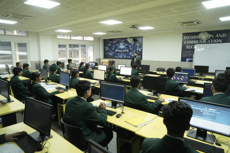 Students in group activity