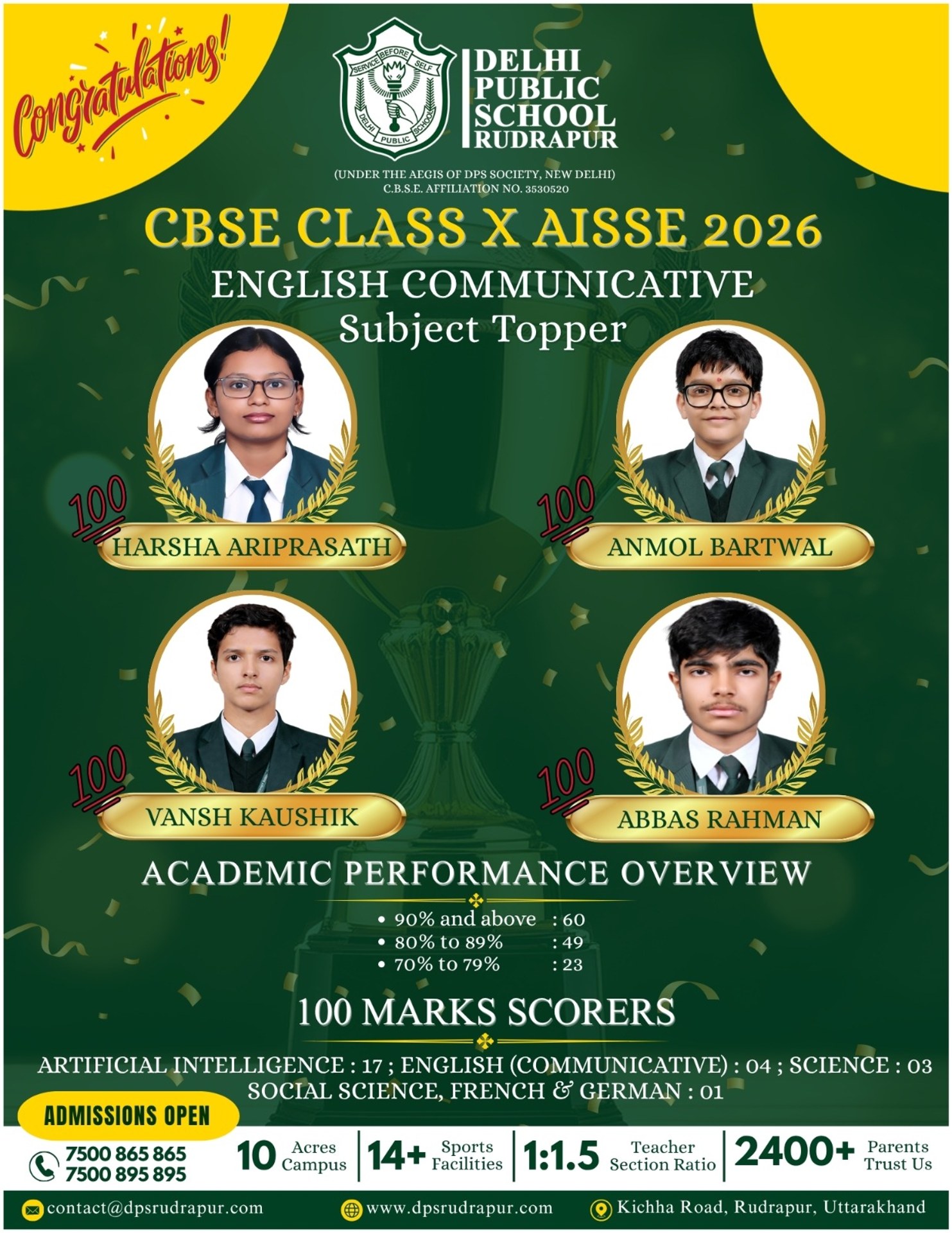 Delhi Public School Rudrapur