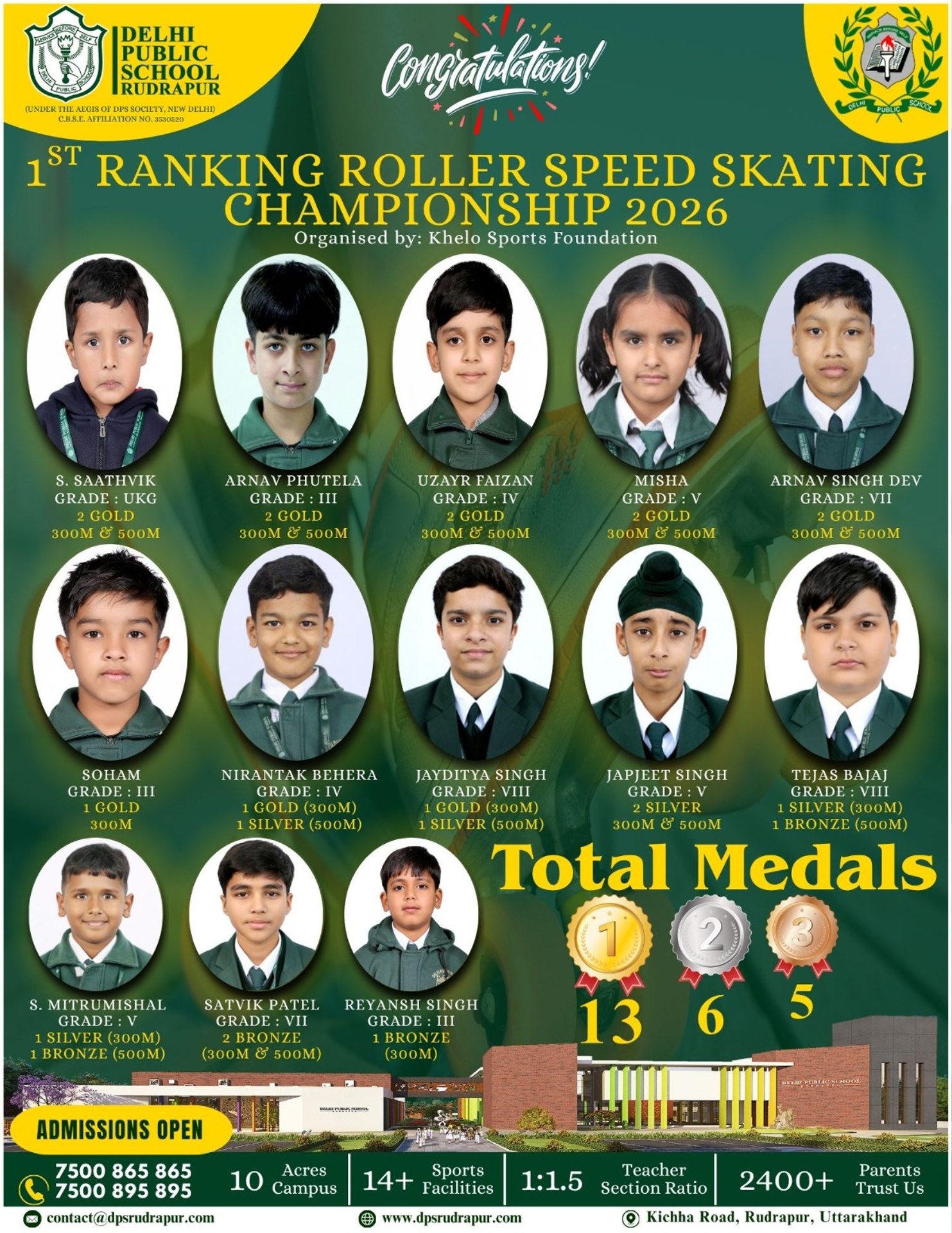 Delhi Public School Rudrapur