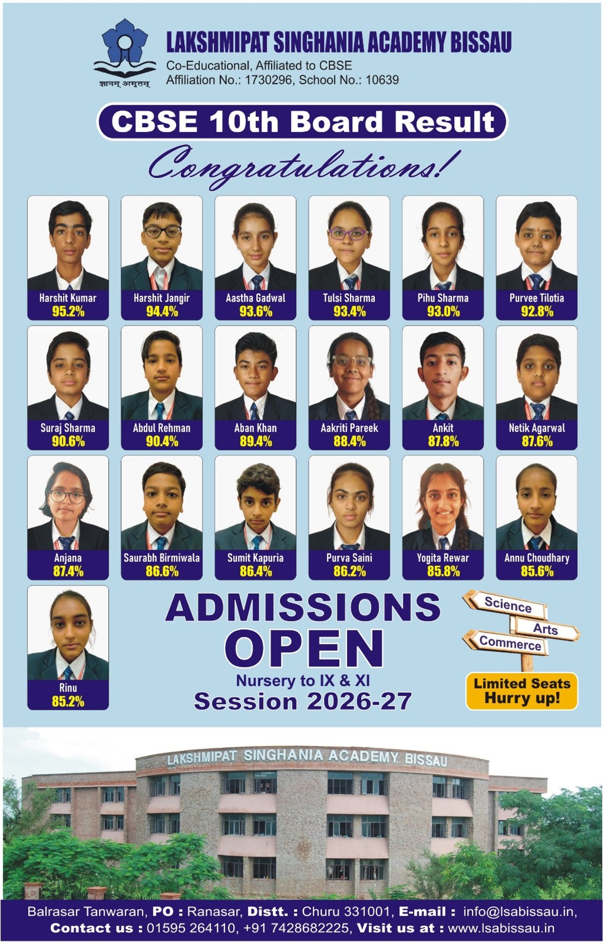 Best CBSE School in Rajasthan