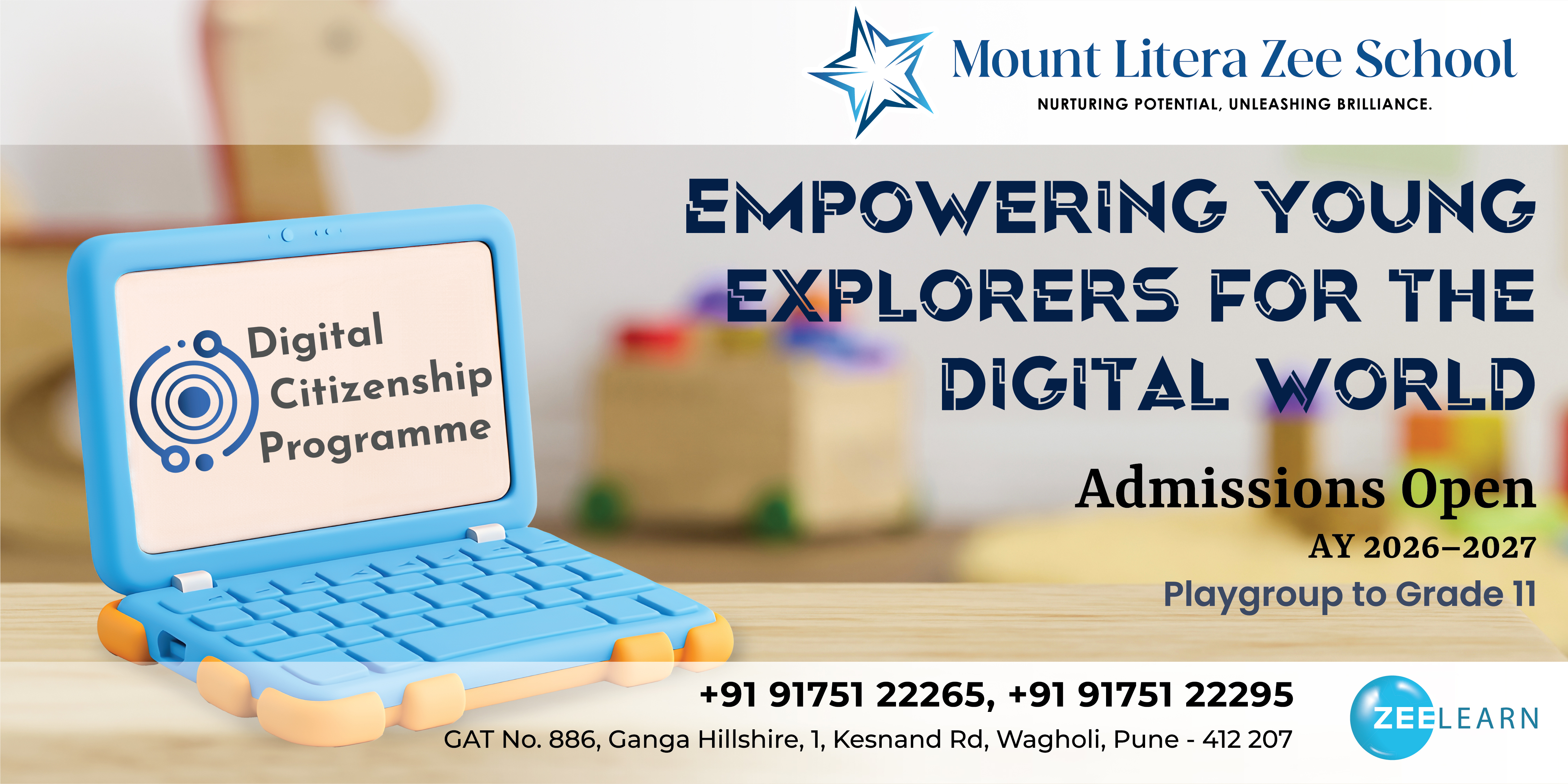 <p>ADMISSION OPEN 2026-2027</p>