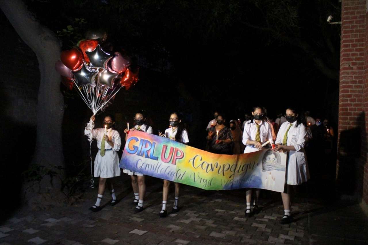 Candlelight Vigil by GIRL UP MONTFORT