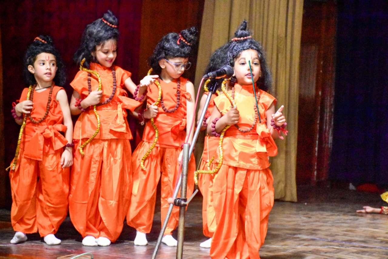 Gandhi Jayanti & Dussehra Celebration (Pre-Primary)