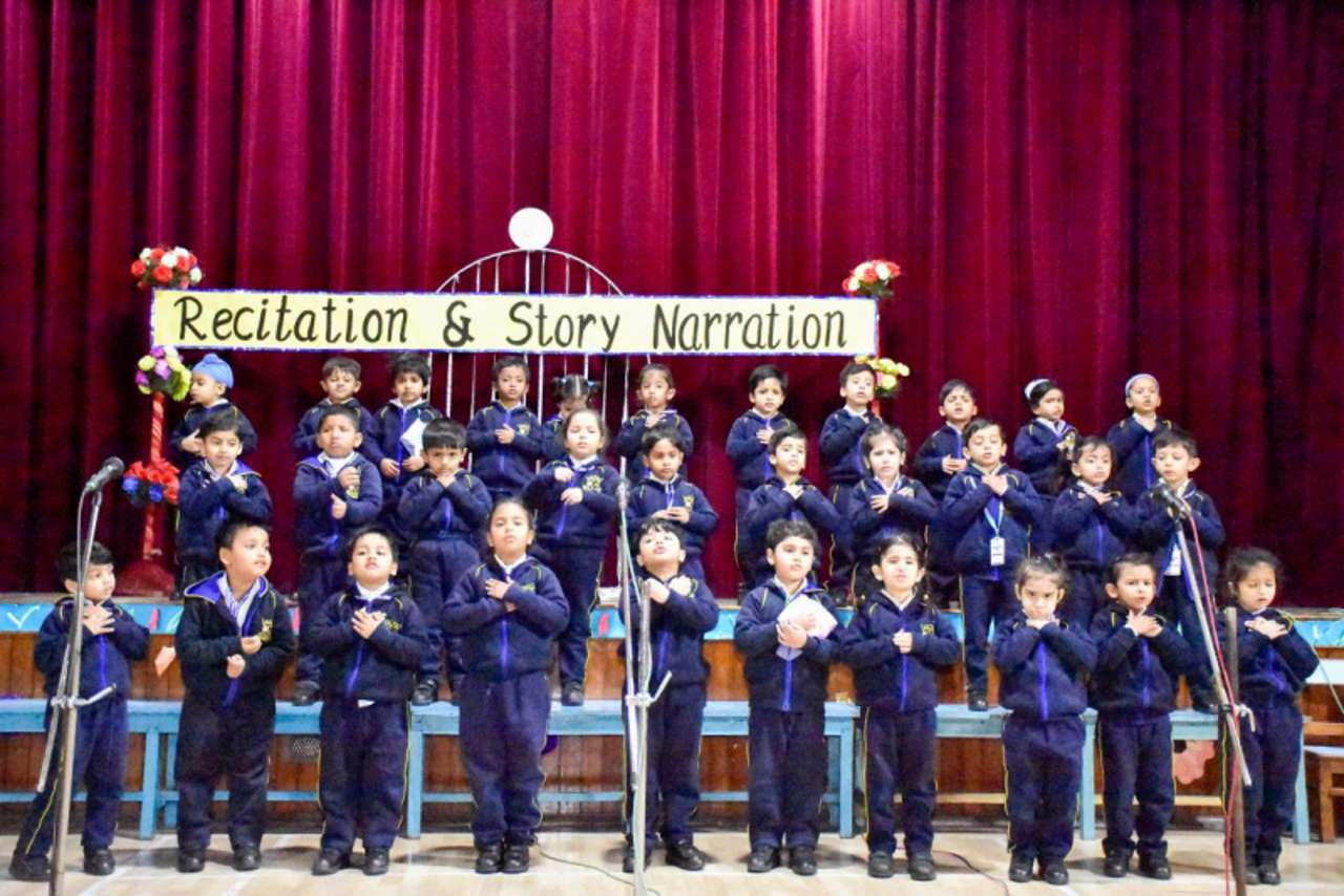Recitation & Story Narration (Pre School)