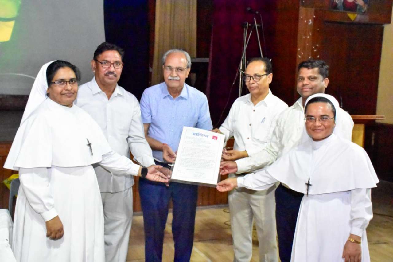 BIdding Farewell to Mr. Rajesh Gaychand & Sr. Lucia Suting