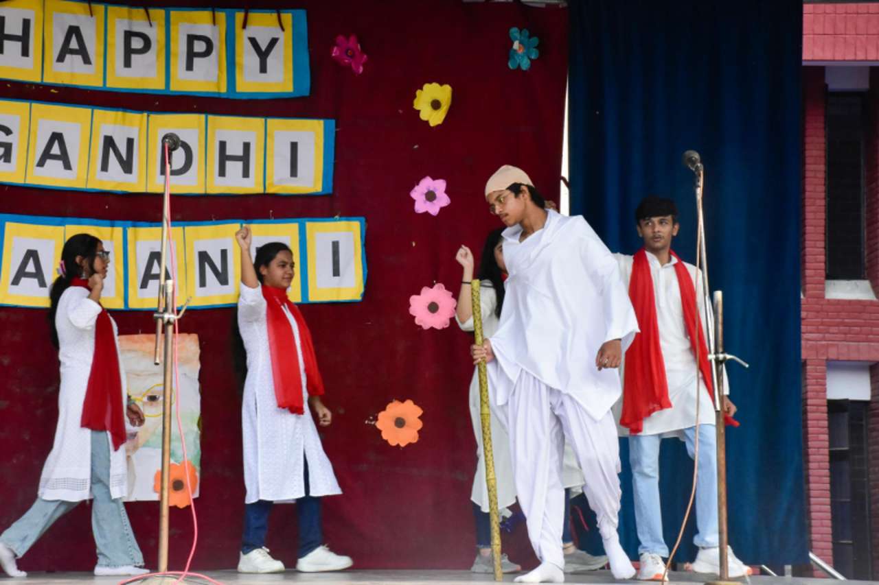 Gandhi Jayanti Celebration 2024 (Middle & Senior Wing)