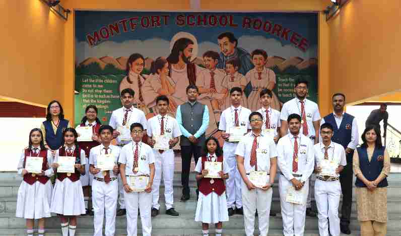 Olympiad Achievers Honored: Montfort School Celebrates Excellence in Mathematics