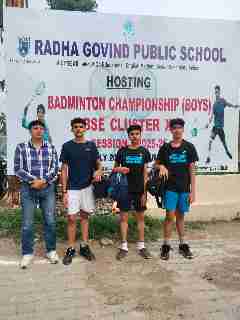 CBSE Badminton Tournament RGPS MEERUT (UP)