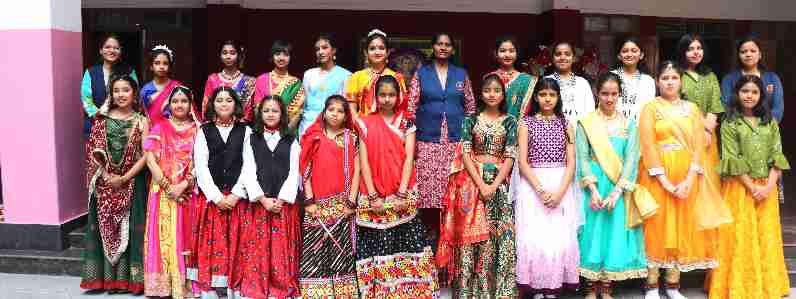 Folk Dance Competition Class - VII