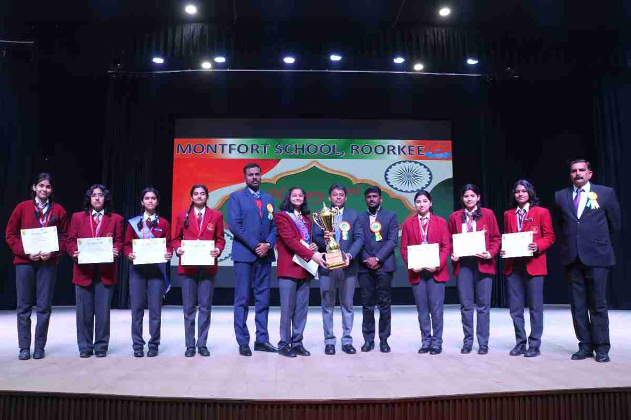 Montfort School Basketball Team Achievement 2025-26.