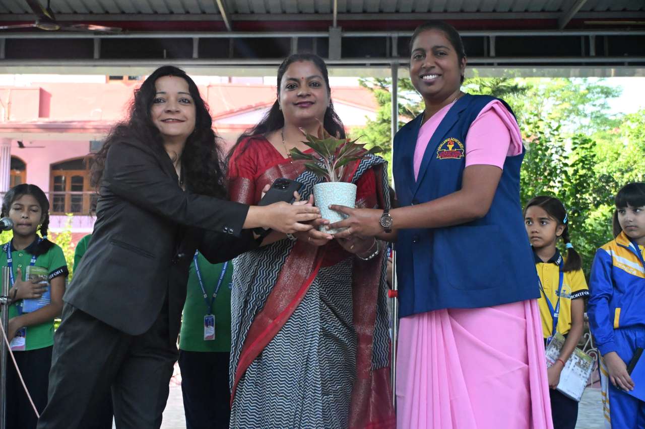 WELCOMING OF PARENTS (PRIMARY SECTION)