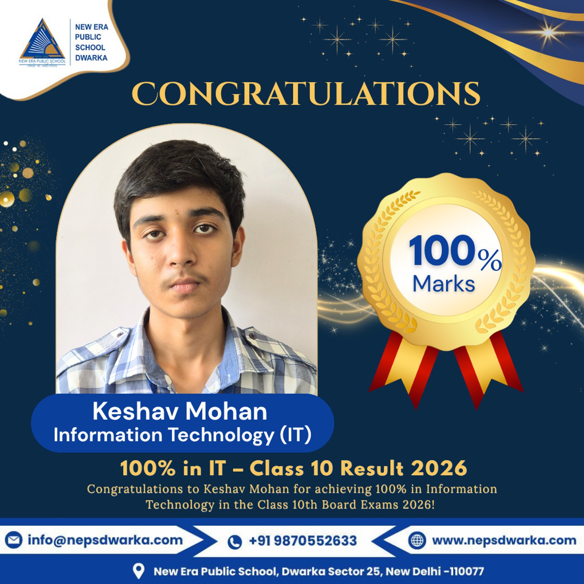 New Era Public School, Dwarka