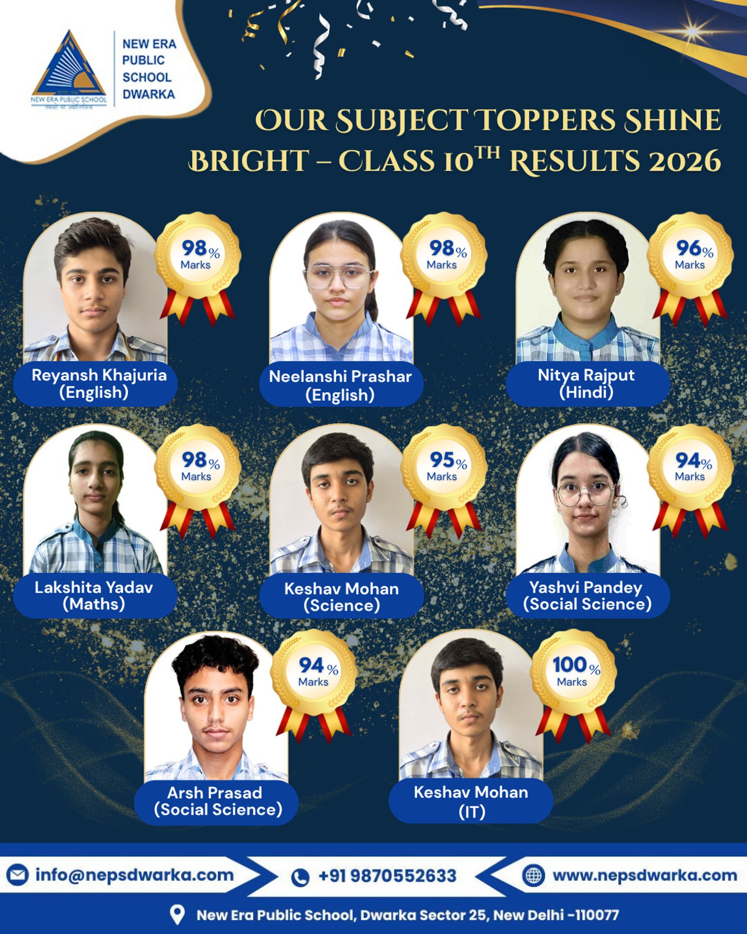 New Era Public School, Dwarka