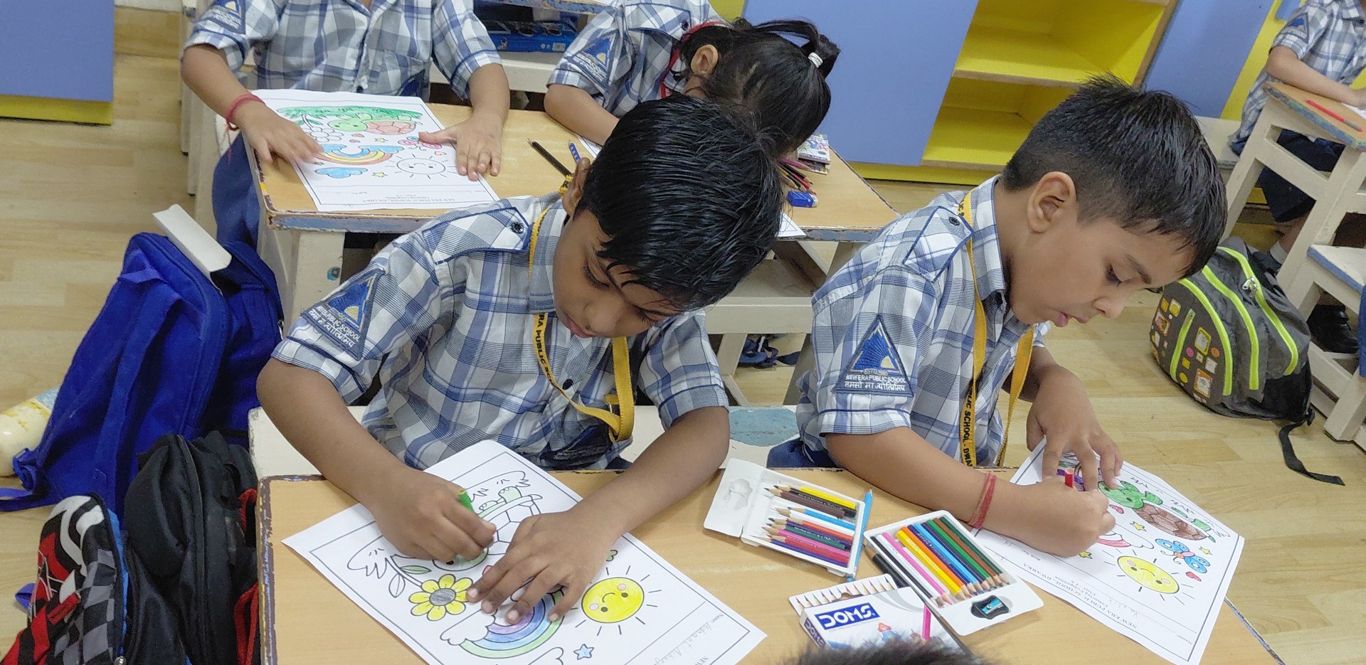 Colouring Activity (Classes LKG to II)