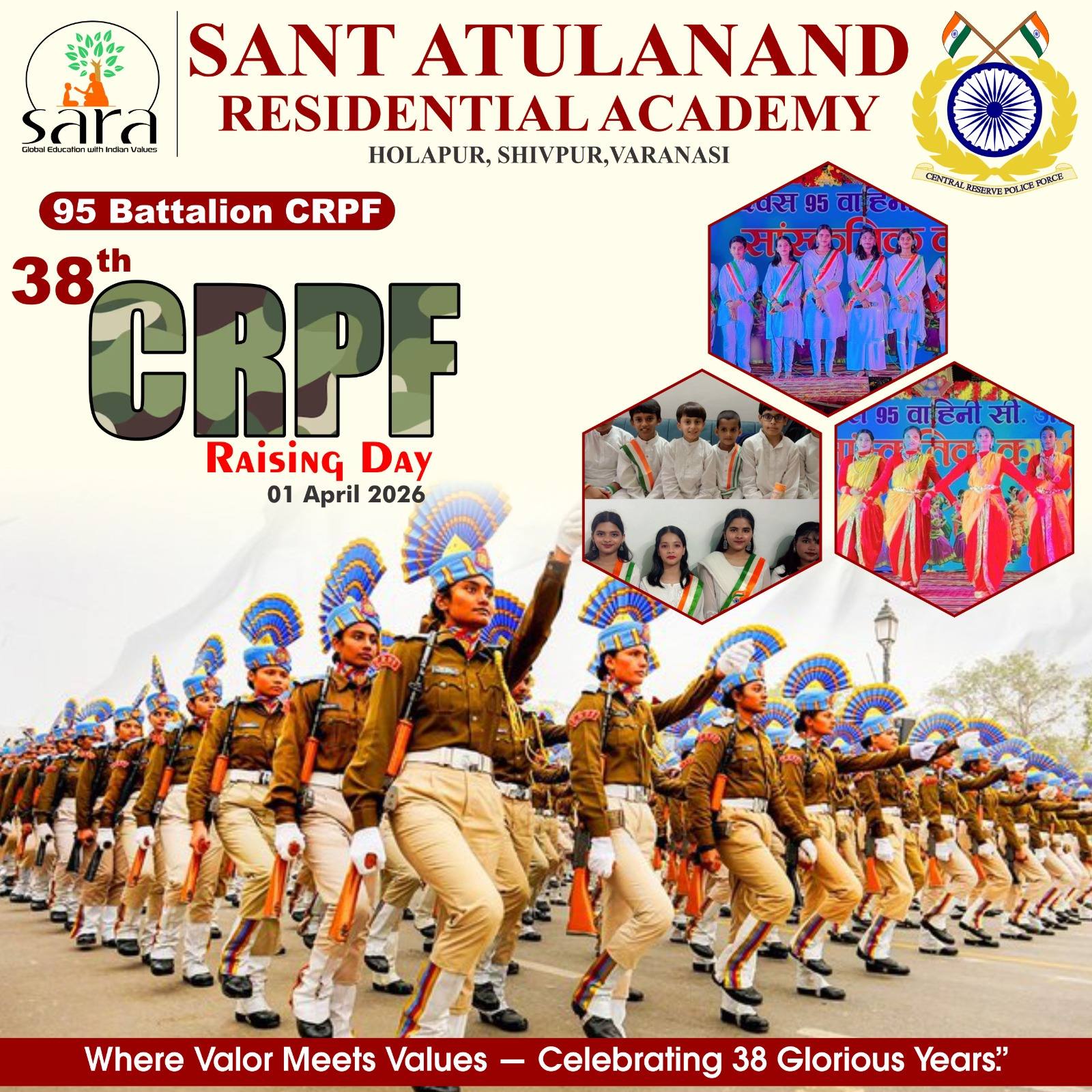 38th Raising Day of the 95 Battalion CRPF