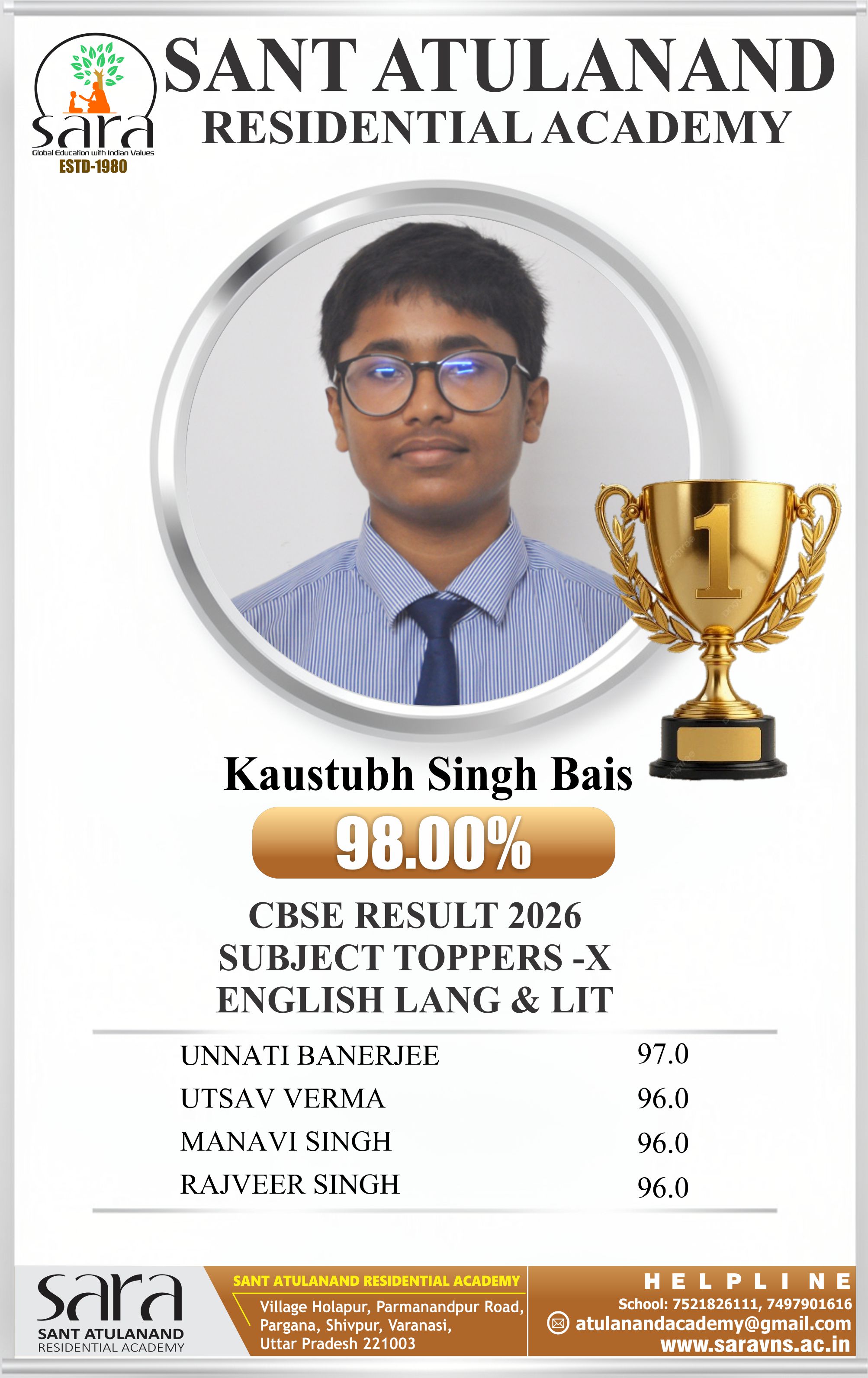 Best school in varanasi