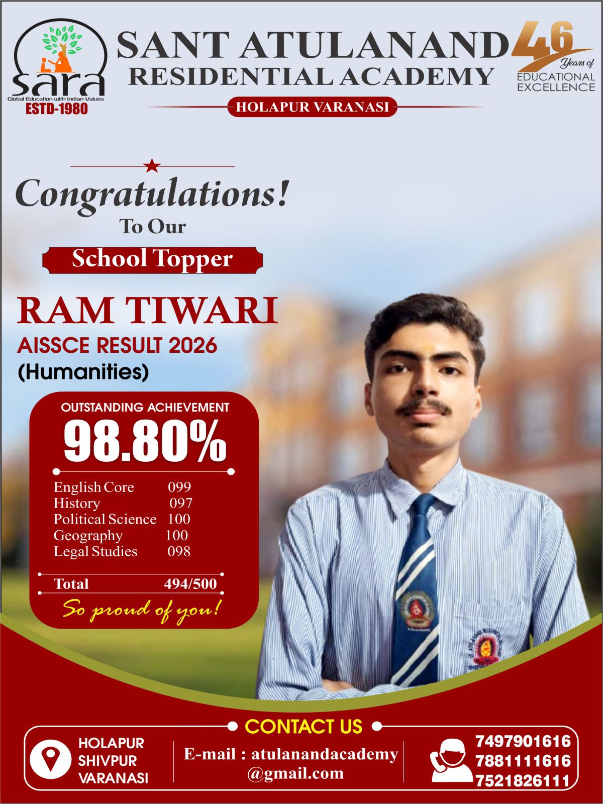 Best school in varanasi