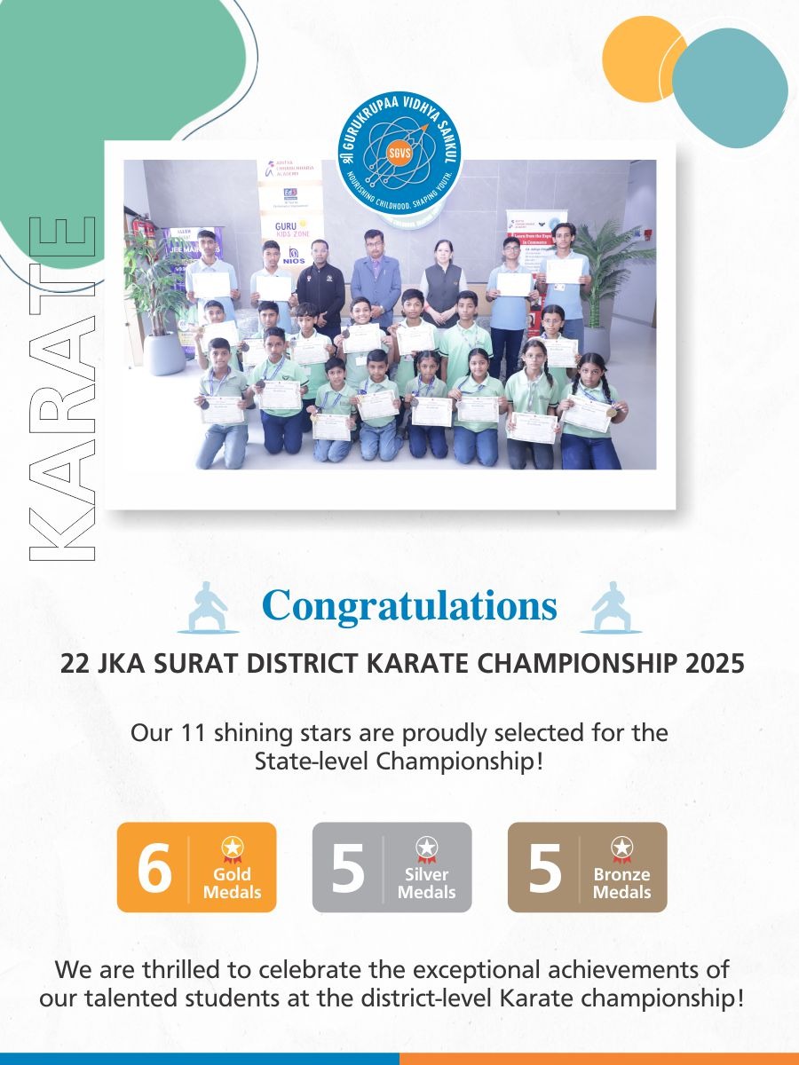 Our Karate Champions At District Level