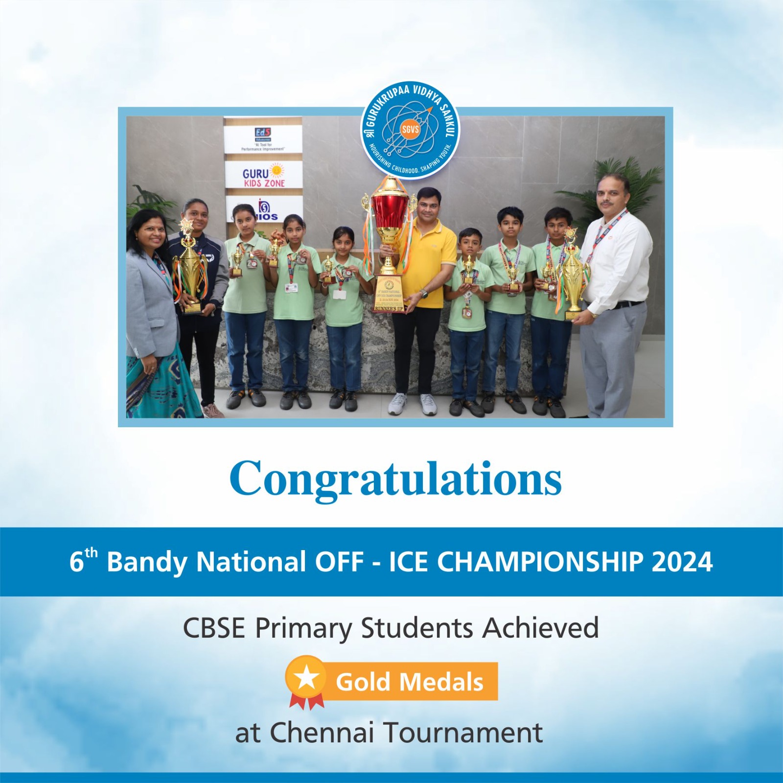 KHO KHO U 17 Boys Selected For District Level