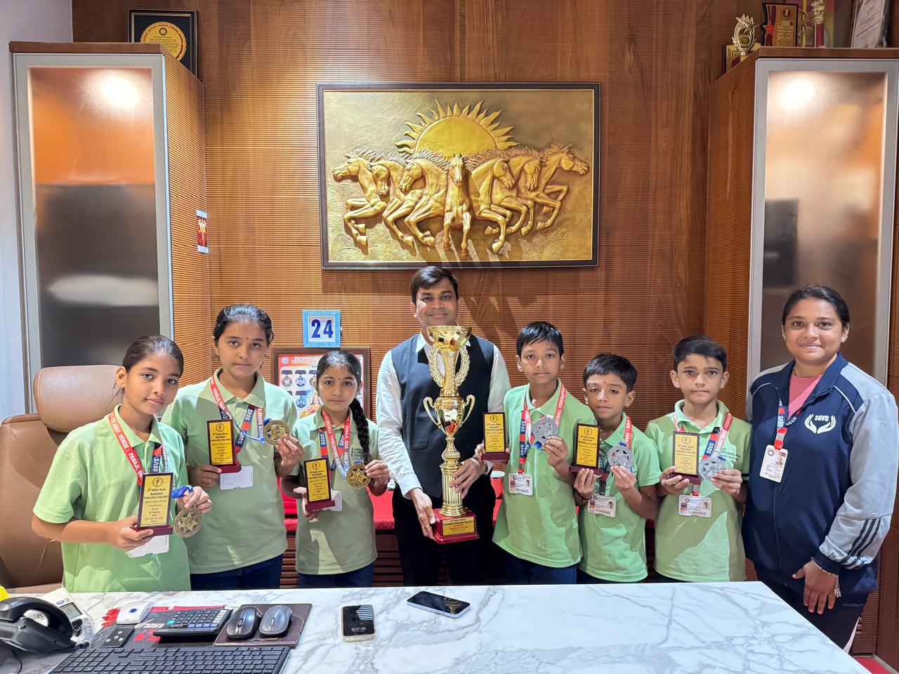 KHO KHO U 17 Boys Selected For District Level