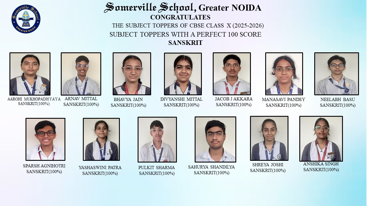 Somerville School - Best School In Greater Noida