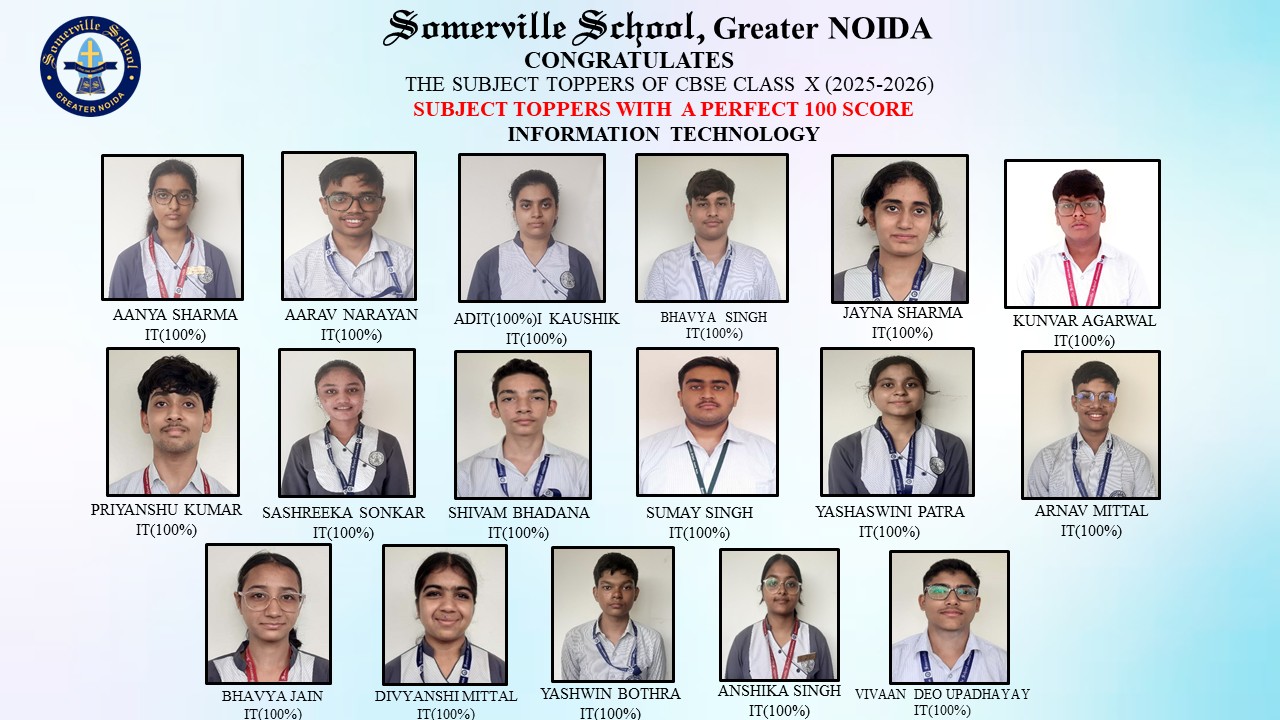 Somerville School - Best School In Greater Noida