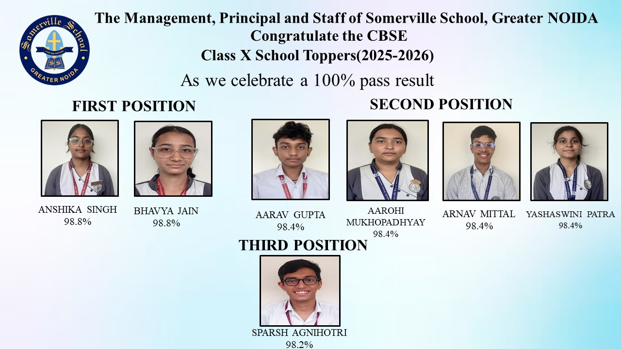 Somerville School - Best School In Greater Noida