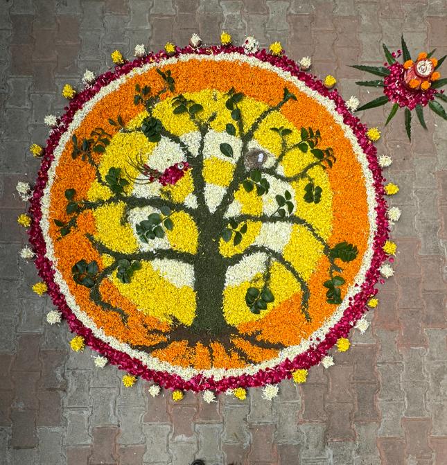 CELEBRATING RANGOLI AT SPV