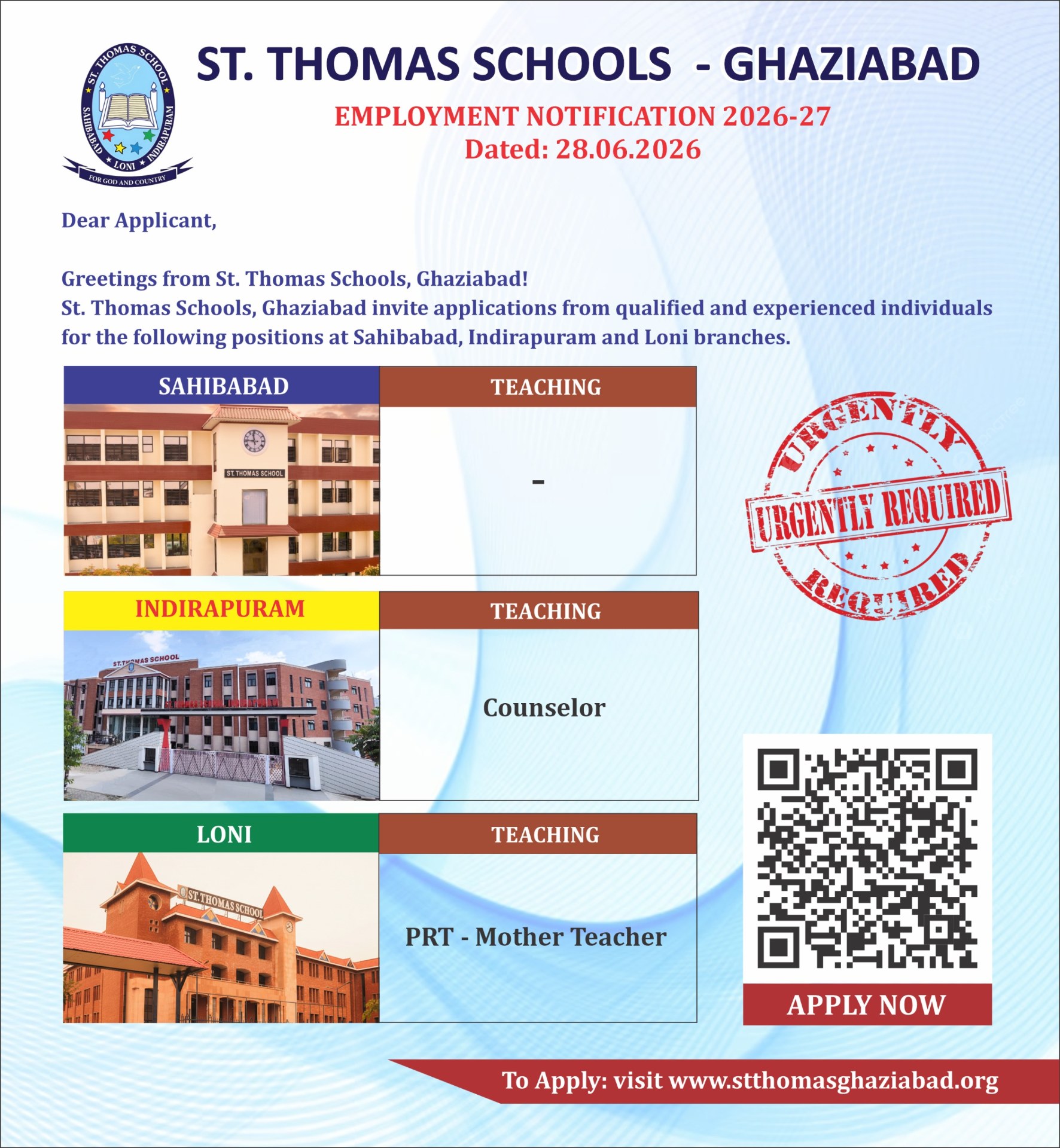 St.Thomas School, Indirapuram