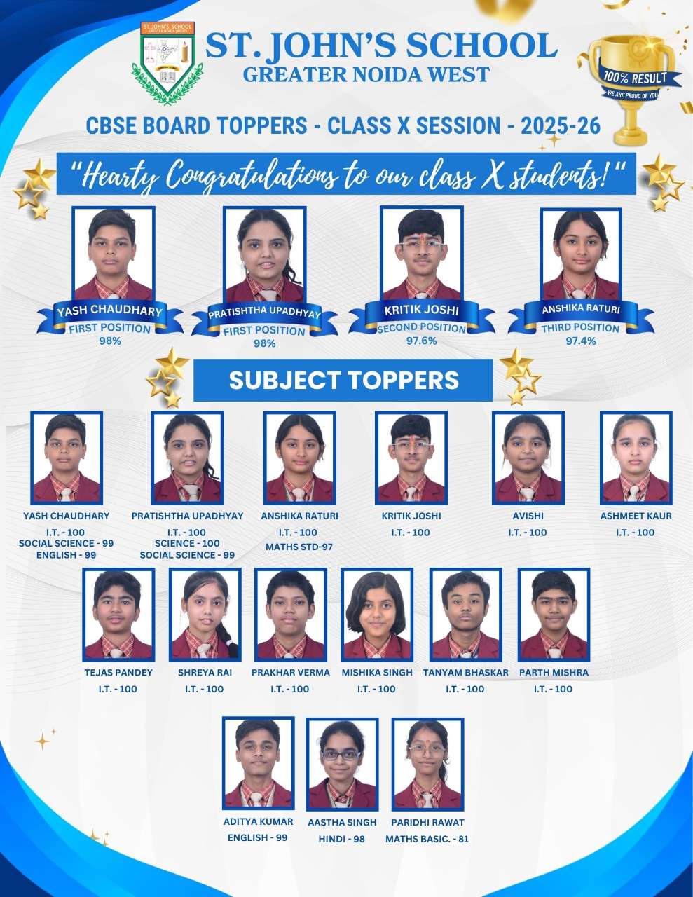 <p>CLASS X TOPPERS 2026</p>