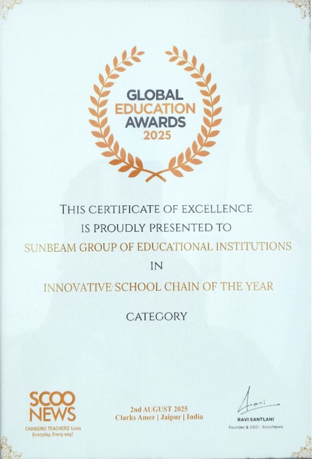 Sunbeam CBSE School, Varanasi