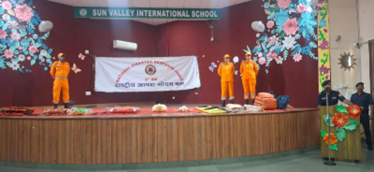 NDRF Safety and Disaster Management Training Session