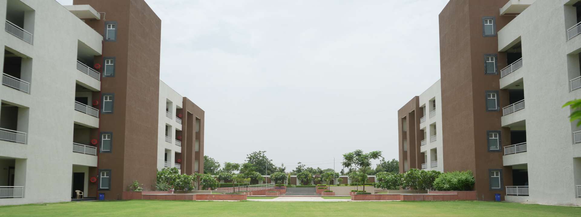 Modern academic building infrastructure at Tribhuvan College campus