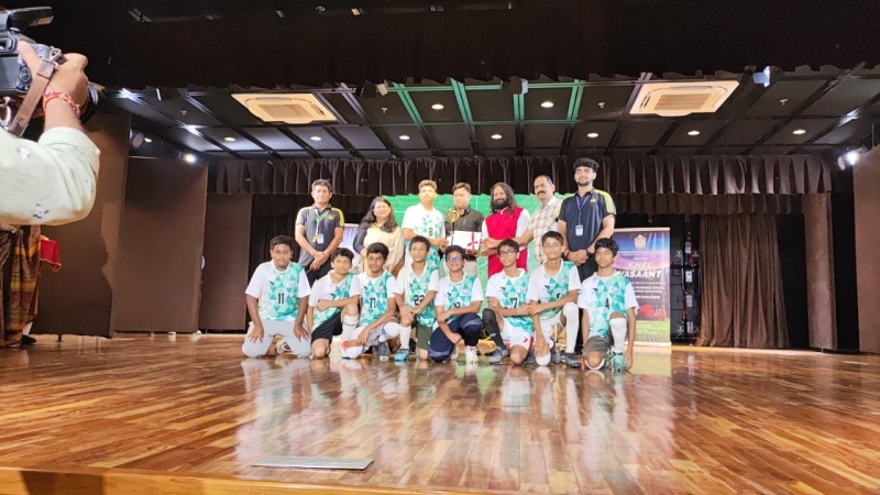 Interschool tournament held at DELHI PUBLIC SCHOOL (DASNA) –our school won first Prize