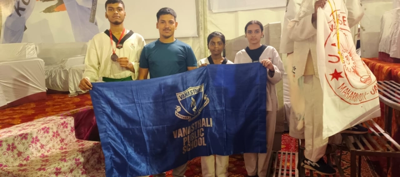 Won bronze in CBSE national taekwondo competition 2024-25